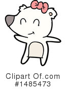 Polar Bear Clipart #1485473 by lineartestpilot