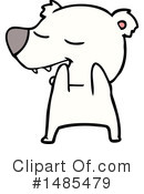 Polar Bear Clipart #1485479 by lineartestpilot