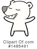 Polar Bear Clipart #1485491 by lineartestpilot
