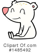 Polar Bear Clipart #1485492 by lineartestpilot