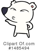 Polar Bear Clipart #1485494 by lineartestpilot