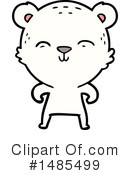 Polar Bear Clipart #1485499 by lineartestpilot