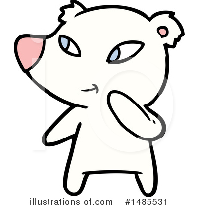 Royalty-Free (RF) Polar Bear Clipart Illustration by lineartestpilot - Stock Sample #1485531