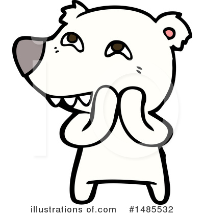 Royalty-Free (RF) Polar Bear Clipart Illustration by lineartestpilot - Stock Sample #1485532
