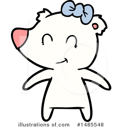 Royalty-Free (RF) Polar Bear Clipart Illustration by lineartestpilot - Stock Sample #1485548
