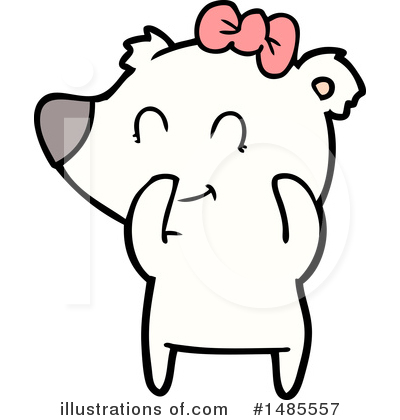 Royalty-Free (RF) Polar Bear Clipart Illustration by lineartestpilot - Stock Sample #1485557