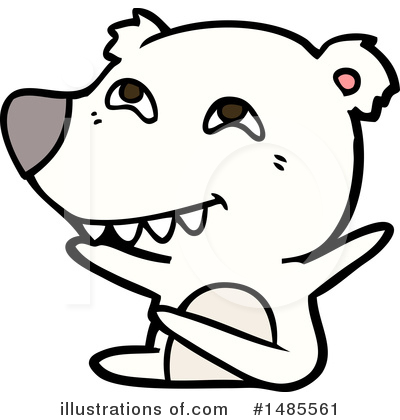 Royalty-Free (RF) Polar Bear Clipart Illustration by lineartestpilot - Stock Sample #1485561