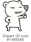 Polar Bear Clipart #1485565 by lineartestpilot
