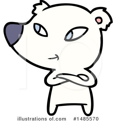 Royalty-Free (RF) Polar Bear Clipart Illustration by lineartestpilot - Stock Sample #1485570
