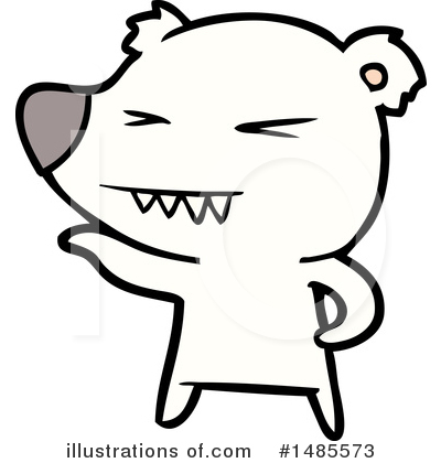 Royalty-Free (RF) Polar Bear Clipart Illustration by lineartestpilot - Stock Sample #1485573
