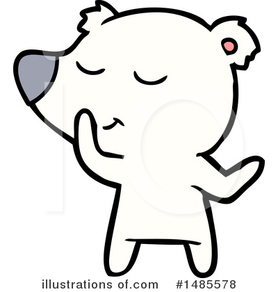 Royalty-Free (RF) Polar Bear Clipart Illustration by lineartestpilot - Stock Sample #1485578