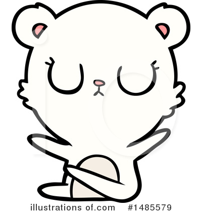 Royalty-Free (RF) Polar Bear Clipart Illustration by lineartestpilot - Stock Sample #1485579