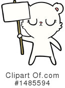Polar Bear Clipart #1485594 by lineartestpilot