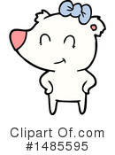 Polar Bear Clipart #1485595 by lineartestpilot