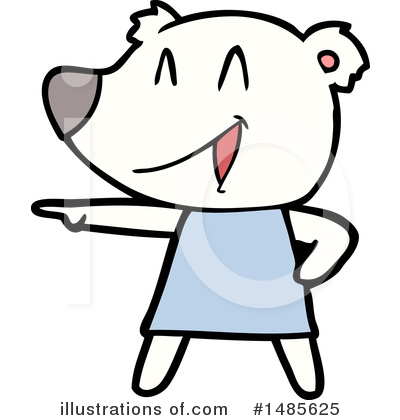 Royalty-Free (RF) Polar Bear Clipart Illustration by lineartestpilot - Stock Sample #1485625