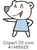 Polar Bear Clipart #1485625 by lineartestpilot