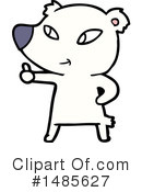 Polar Bear Clipart #1485627 by lineartestpilot