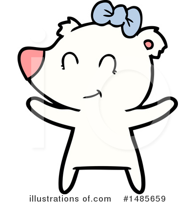 Royalty-Free (RF) Polar Bear Clipart Illustration by lineartestpilot - Stock Sample #1485659