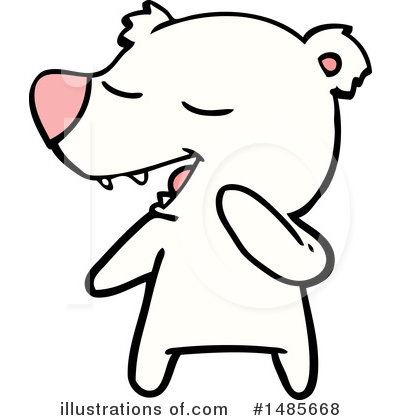 Royalty-Free (RF) Polar Bear Clipart Illustration by lineartestpilot - Stock Sample #1485668