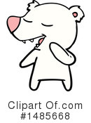 Polar Bear Clipart #1485668 by lineartestpilot