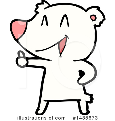 Royalty-Free (RF) Polar Bear Clipart Illustration by lineartestpilot - Stock Sample #1485673