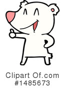 Polar Bear Clipart #1485673 by lineartestpilot