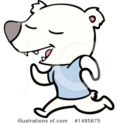 Royalty-Free (RF) Polar Bear Clipart Illustration by lineartestpilot - Stock Sample #1485675