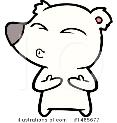 Royalty-Free (RF) Polar Bear Clipart Illustration by lineartestpilot - Stock Sample #1485677