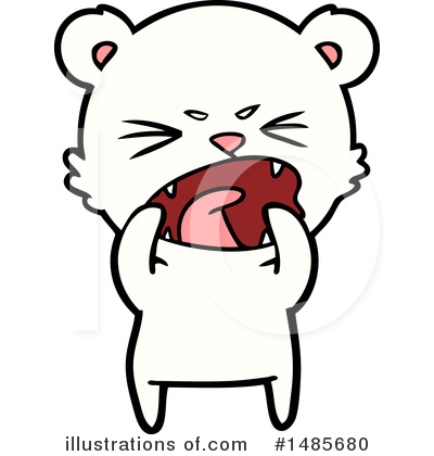 Royalty-Free (RF) Polar Bear Clipart Illustration by lineartestpilot - Stock Sample #1485680