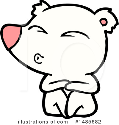 Royalty-Free (RF) Polar Bear Clipart Illustration by lineartestpilot - Stock Sample #1485682
