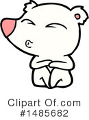 Polar Bear Clipart #1485682 by lineartestpilot