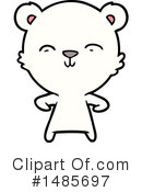 Polar Bear Clipart #1485697 by lineartestpilot