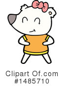 Polar Bear Clipart #1485710 by lineartestpilot