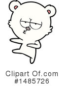 Polar Bear Clipart #1485726 by lineartestpilot