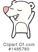 Polar Bear Clipart #1485780 by lineartestpilot