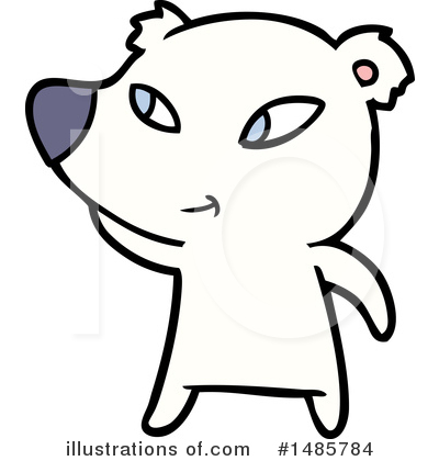 Royalty-Free (RF) Polar Bear Clipart Illustration by lineartestpilot - Stock Sample #1485784