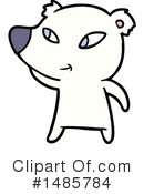 Polar Bear Clipart #1485784 by lineartestpilot