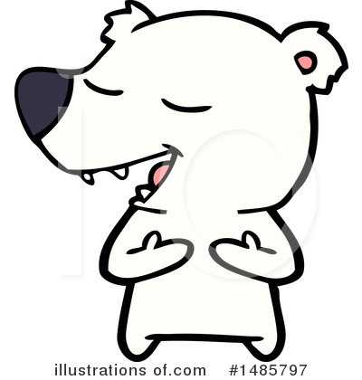 Royalty-Free (RF) Polar Bear Clipart Illustration by lineartestpilot - Stock Sample #1485797