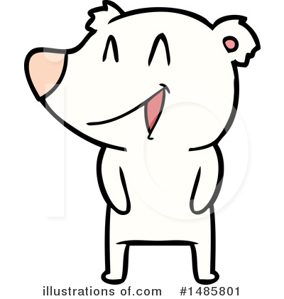 Royalty-Free (RF) Polar Bear Clipart Illustration by lineartestpilot - Stock Sample #1485801