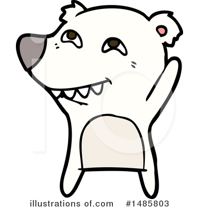 Royalty-Free (RF) Polar Bear Clipart Illustration by lineartestpilot - Stock Sample #1485803