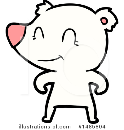 Royalty-Free (RF) Polar Bear Clipart Illustration by lineartestpilot - Stock Sample #1485804