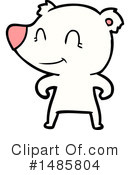 Polar Bear Clipart #1485804 by lineartestpilot