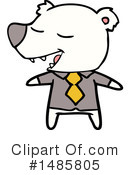 Polar Bear Clipart #1485805 by lineartestpilot