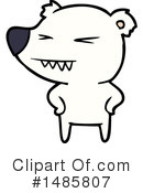 Polar Bear Clipart #1485807 by lineartestpilot
