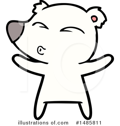 Royalty-Free (RF) Polar Bear Clipart Illustration by lineartestpilot - Stock Sample #1485811
