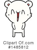 Polar Bear Clipart #1485812 by lineartestpilot