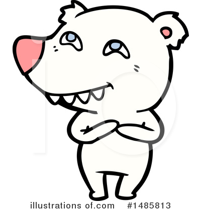 Royalty-Free (RF) Polar Bear Clipart Illustration by lineartestpilot - Stock Sample #1485813