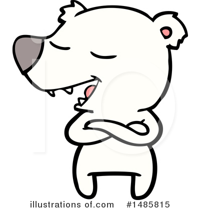 Royalty-Free (RF) Polar Bear Clipart Illustration by lineartestpilot - Stock Sample #1485815