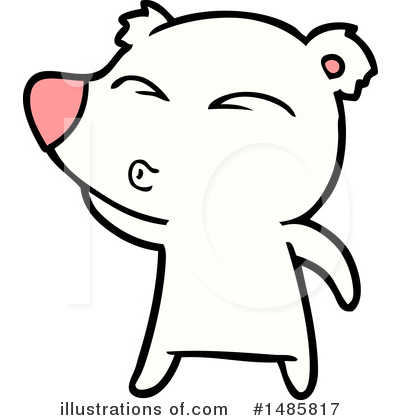 Royalty-Free (RF) Polar Bear Clipart Illustration by lineartestpilot - Stock Sample #1485817