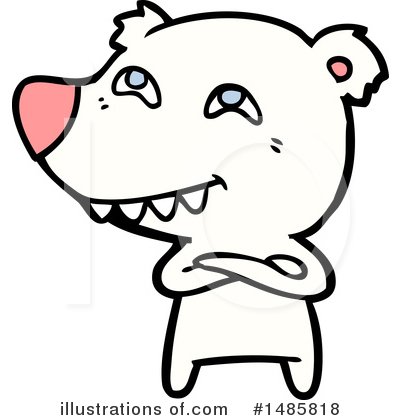 Royalty-Free (RF) Polar Bear Clipart Illustration by lineartestpilot - Stock Sample #1485818